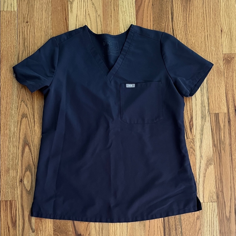 Figs Dark Harbour Women's Scrub Top